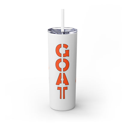 Mascot Logo, 20 Oz Tumbler, Stainless Steel, Leakproof T20-2405-Mascot-Goat-007