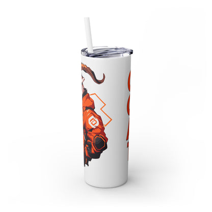 Mascot Logo, 20 Oz Tumbler, Stainless Steel, Leakproof T20-2405-Mascot-Goat-007