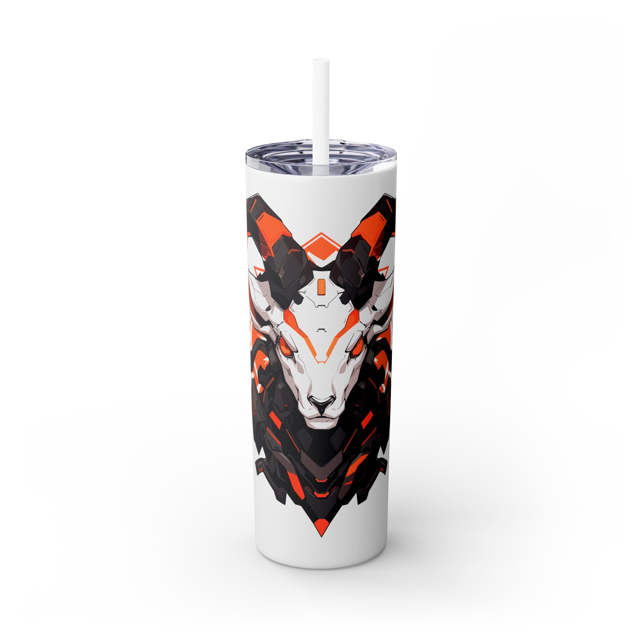 吉祥物标志，20盎司不锈钢防漏玻璃杯 T20-2405-Mascot-Goat-008