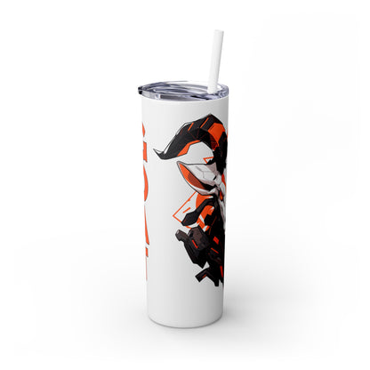 Mascot Logo, 20 Oz Tumbler, Stainless Steel, Leakproof T20-2405-Mascot-Goat-008