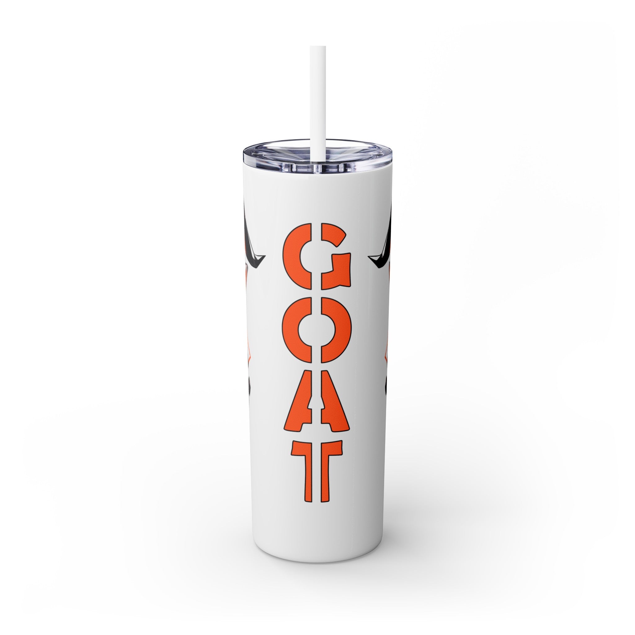 吉祥物标志，20盎司不锈钢防漏玻璃杯 T20-2405-Mascot-Goat-008