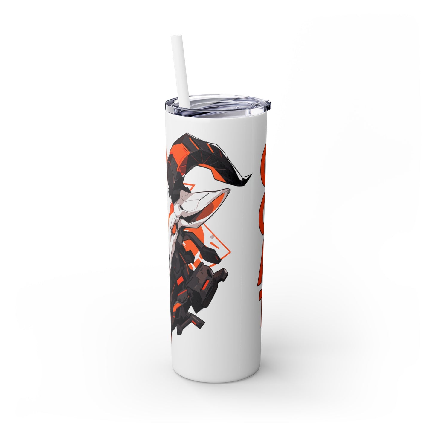 Mascot Logo, 20 Oz Tumbler, Stainless Steel, Leakproof T20-2405-Mascot-Goat-008