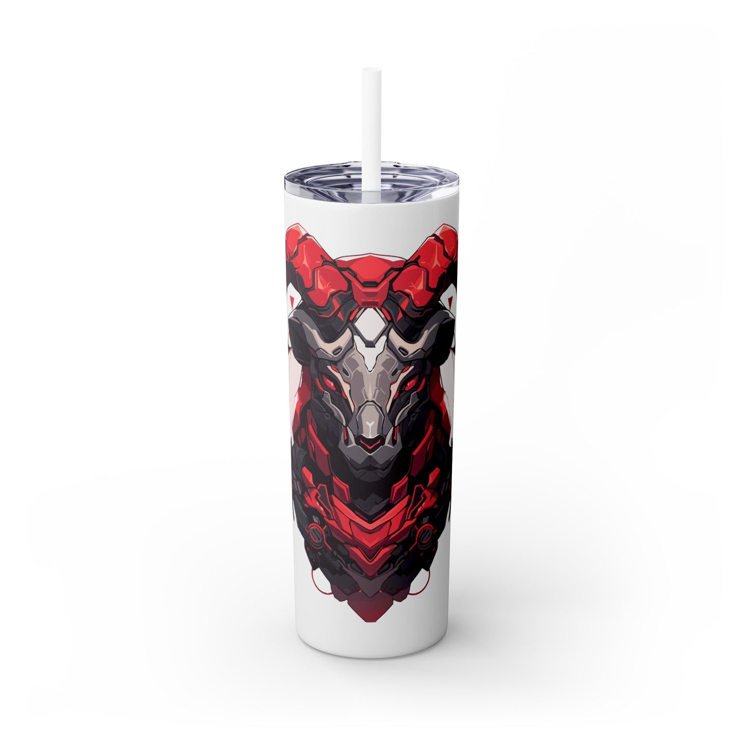 Mascot Logo, 20 Oz Tumbler, Stainless Steel, Leakproof T20-2405-Mascot-Goat-009