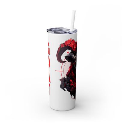 Mascot Logo, 20 Oz Tumbler, Stainless Steel, Leakproof T20-2405-Mascot-Goat-009