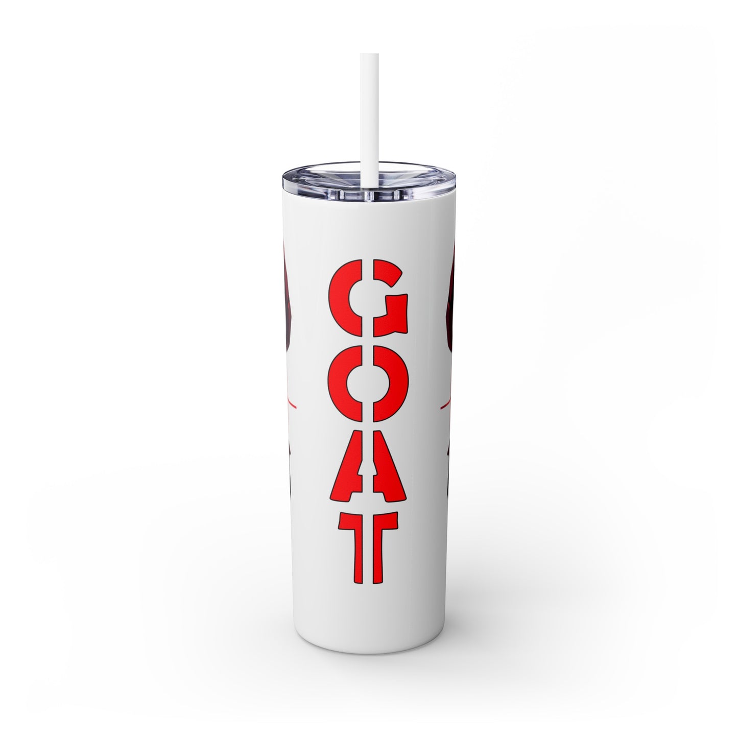 Mascot Logo, 20 Oz Tumbler, Stainless Steel, Leakproof T20-2405-Mascot-Goat-009