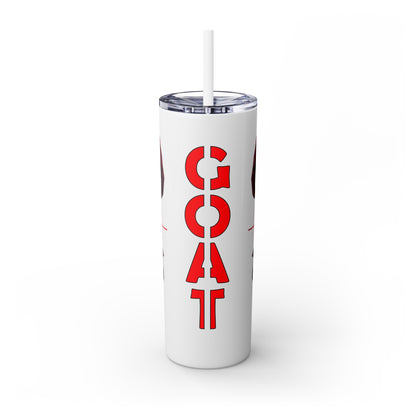 Mascot Logo, 20 Oz Tumbler, Stainless Steel, Leakproof T20-2405-Mascot-Goat-009