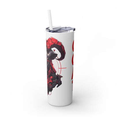 Mascot Logo, 20 Oz Tumbler, Stainless Steel, Leakproof T20-2405-Mascot-Goat-009