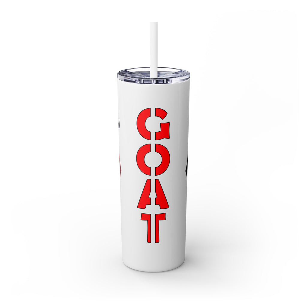 吉祥物标志，20盎司不锈钢防漏玻璃杯 T20-2405-Mascot-Goat-010
