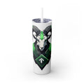 吉祥物标志，20盎司不锈钢防漏玻璃杯 T20-2405-Mascot-Goat-011