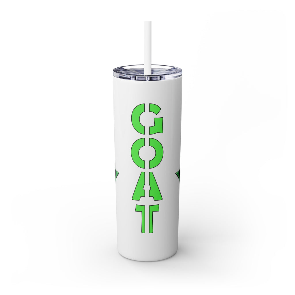 吉祥物标志，20盎司不锈钢防漏玻璃杯 T20-2405-Mascot-Goat-011
