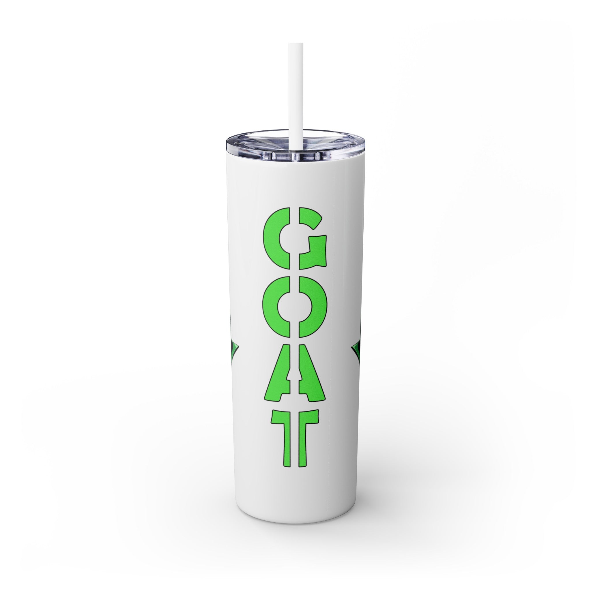 吉祥物标志，20盎司不锈钢防漏玻璃杯 T20-2405-Mascot-Goat-011