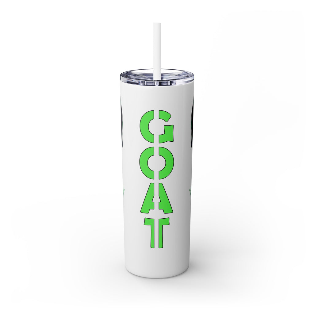 吉祥物标志，20盎司不锈钢防漏玻璃杯 T20-2405-Mascot-Goat-012