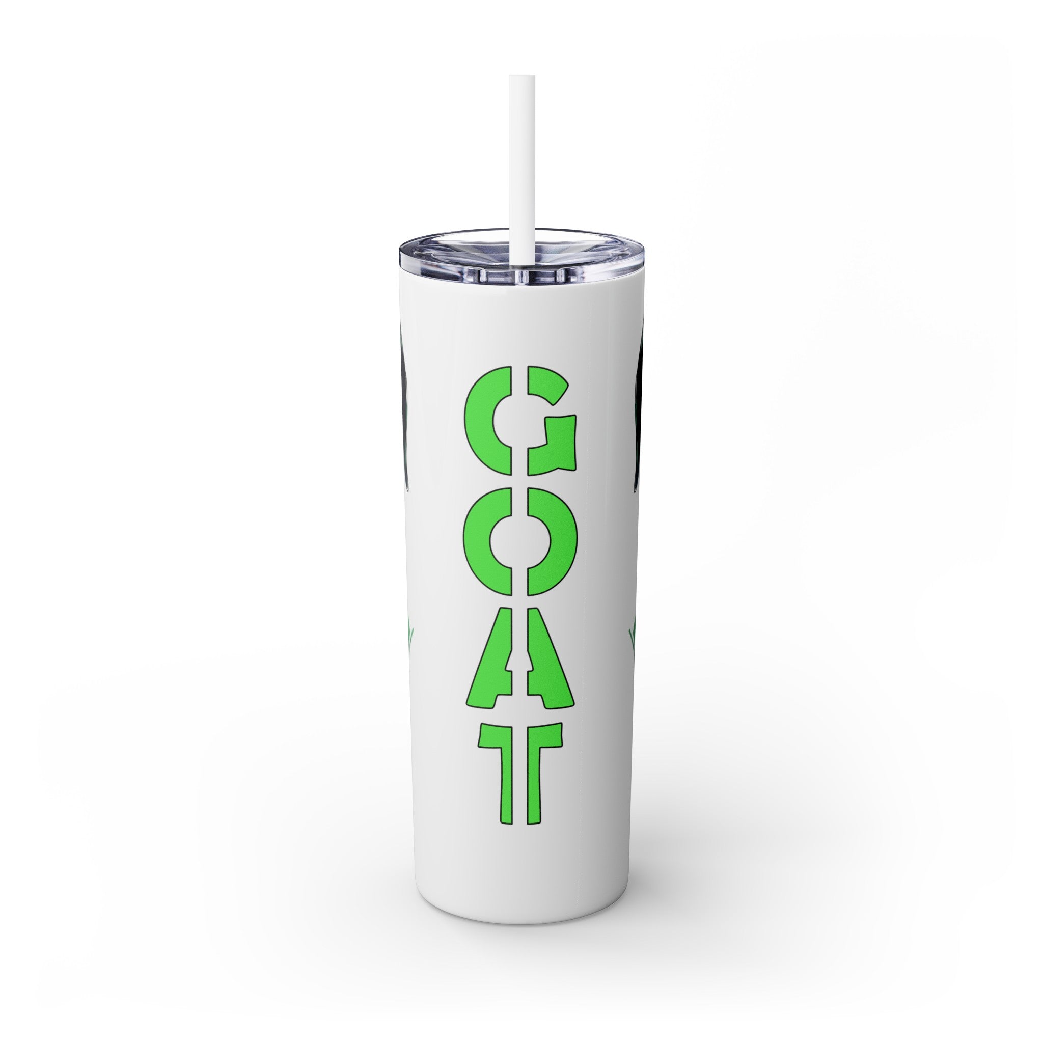 吉祥物标志，20盎司不锈钢防漏玻璃杯 T20-2405-Mascot-Goat-012