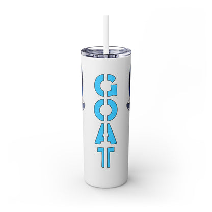 Mascot Logo, 20 Oz Tumbler, Stainless Steel, Leakproof T20-2405-Mascot-Goat-013