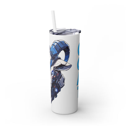 Mascot Logo, 20 Oz Tumbler, Stainless Steel, Leakproof T20-2405-Mascot-Goat-013