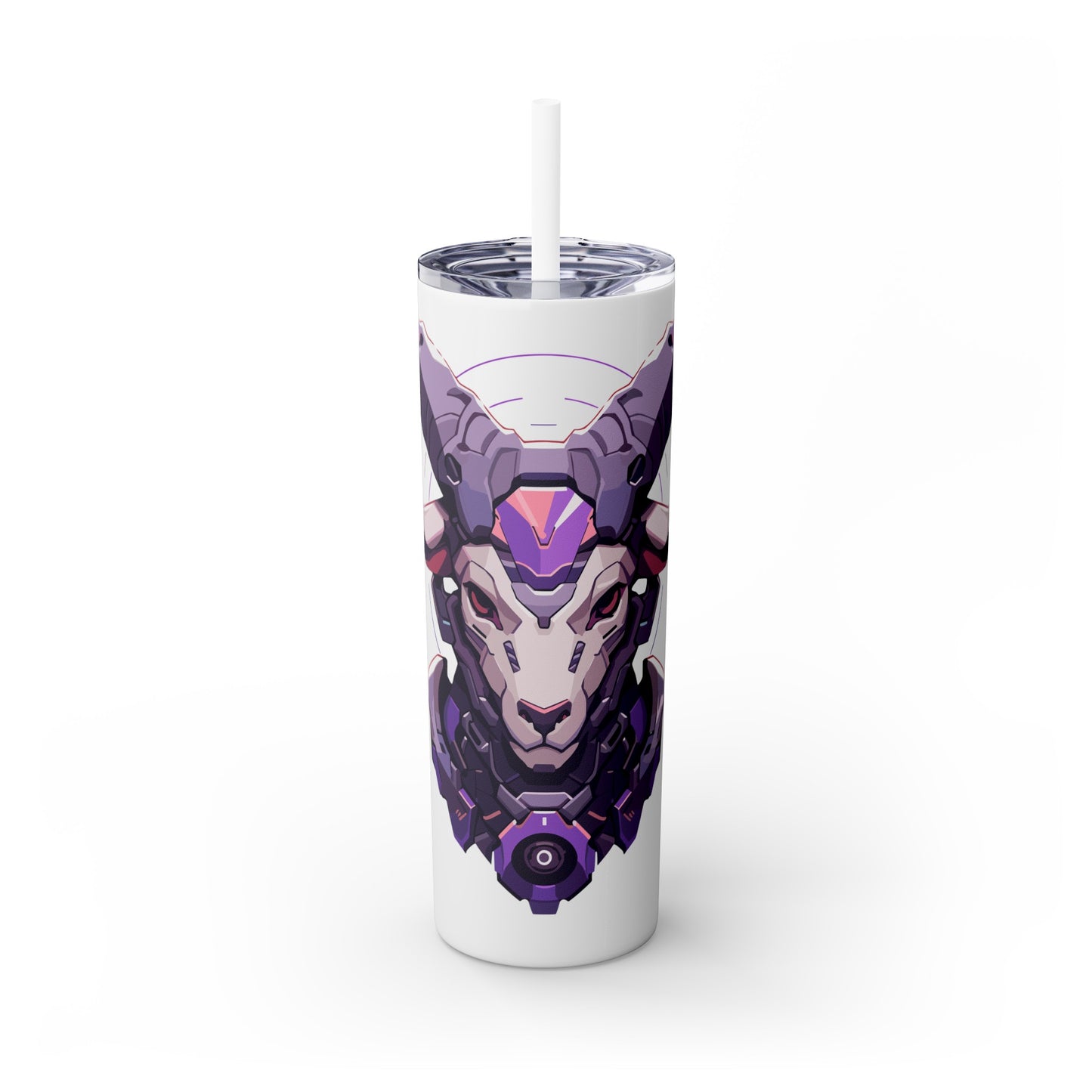 Mascot Logo, 20 Oz Tumbler, Stainless Steel, Leakproof T20-2405-Mascot-Goat-015