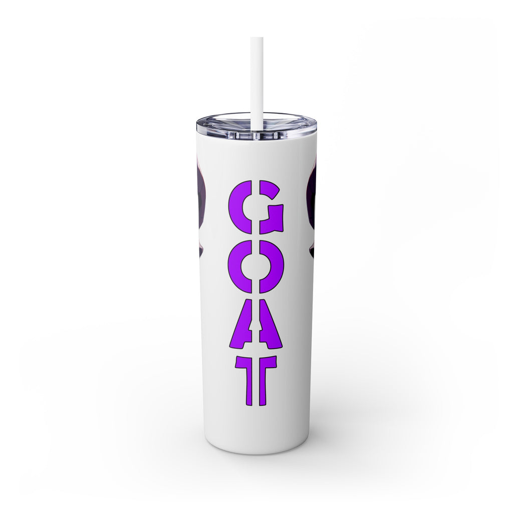 吉祥物标志，20盎司不锈钢防漏玻璃杯 T20-2405-Mascot-Goat-015