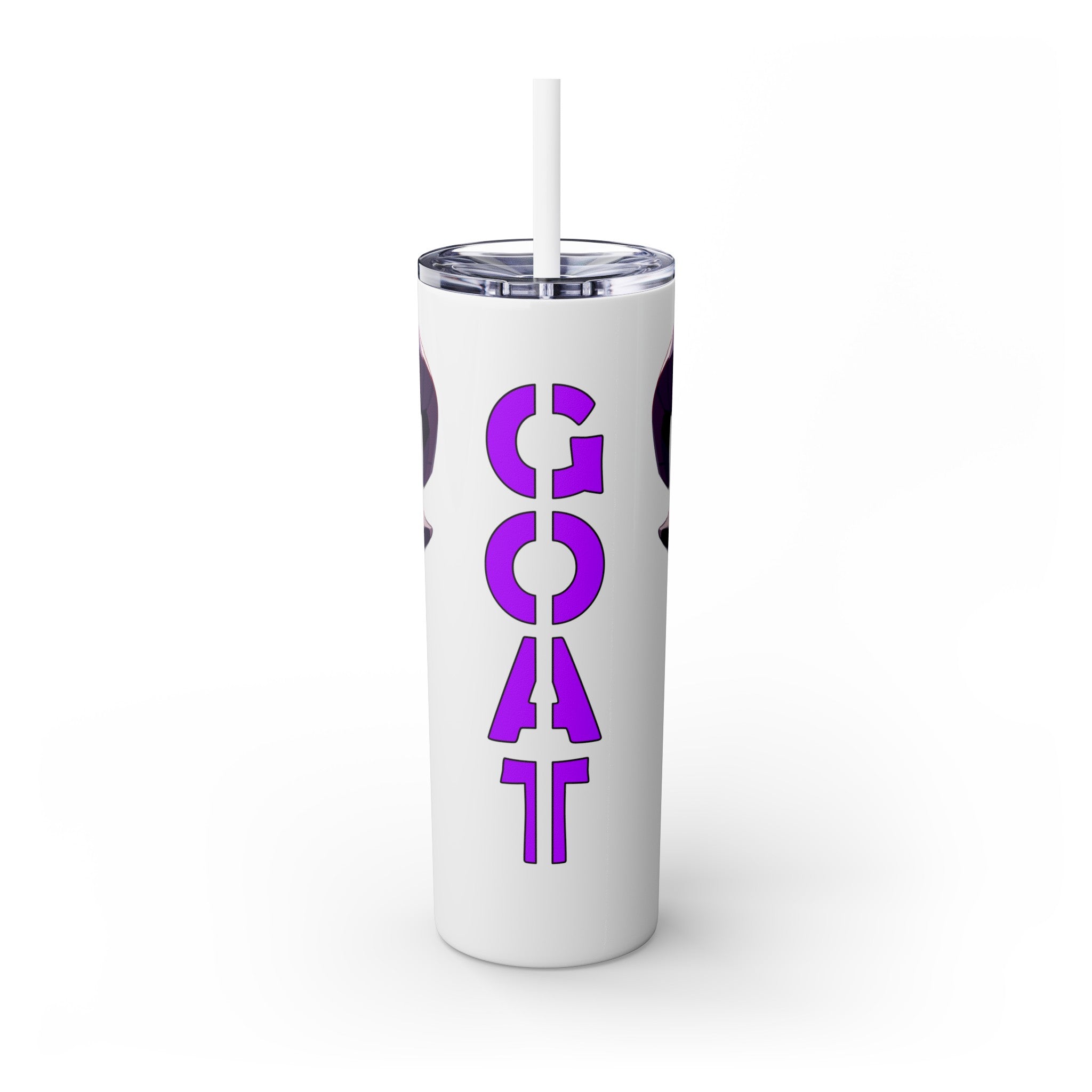 吉祥物标志，20盎司不锈钢防漏玻璃杯 T20-2405-Mascot-Goat-015