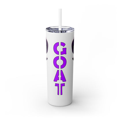 Mascot Logo, 20 Oz Tumbler, Stainless Steel, Leakproof T20-2405-Mascot-Goat-015