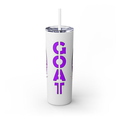 Mascot Logo, 20 Oz Tumbler, Stainless Steel, Leakproof T20-2405-Mascot-Goat-016