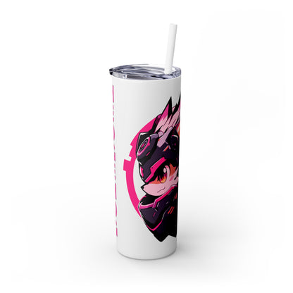 Mascot Logo, 20 Oz Tumbler, Stainless Steel, Leakproof T20-2405-Mascot-Hedgehog-001