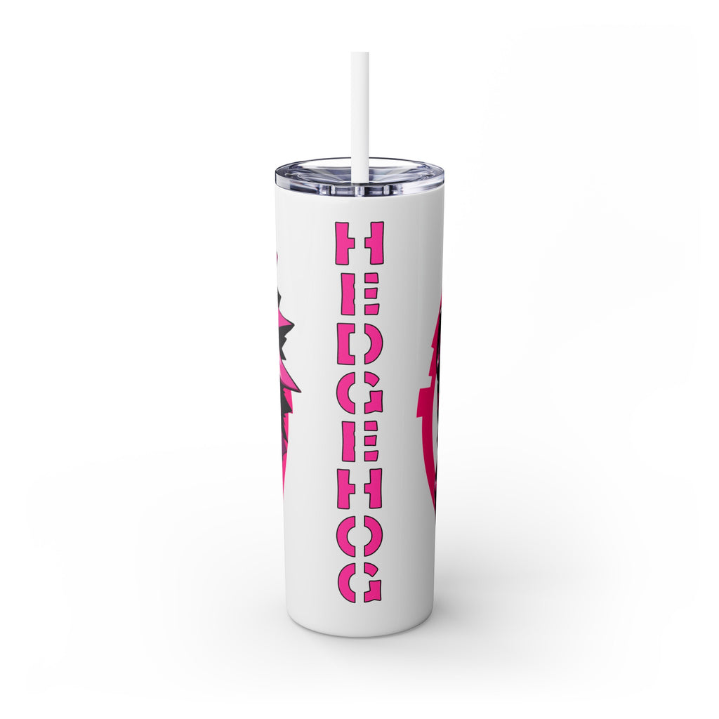吉祥物标志，20盎司不锈钢防漏玻璃杯 T20-2405-Mascot-Hedgehog-001