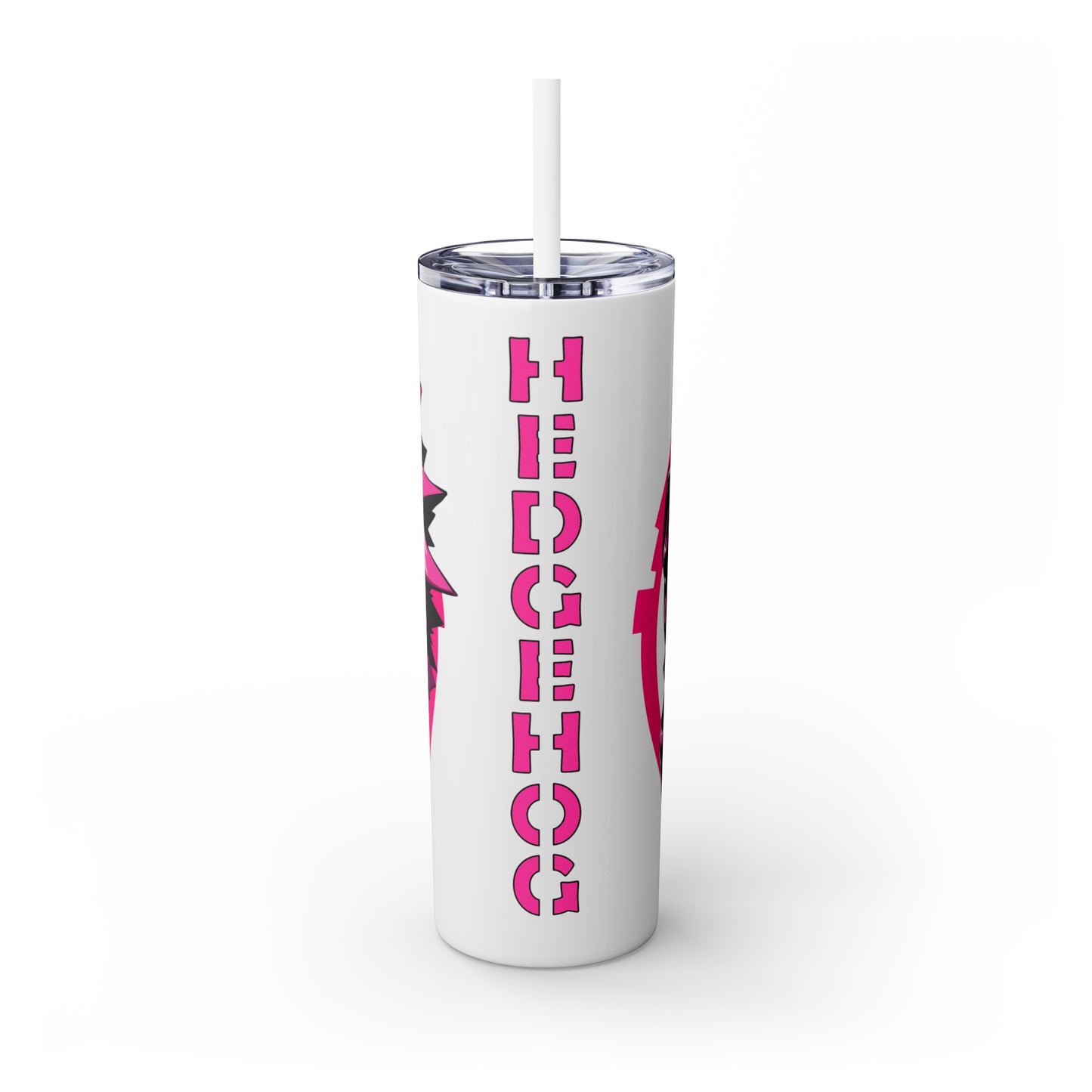 Mascot Logo, 20 Oz Tumbler, Stainless Steel, Leakproof T20-2405-Mascot-Hedgehog-001