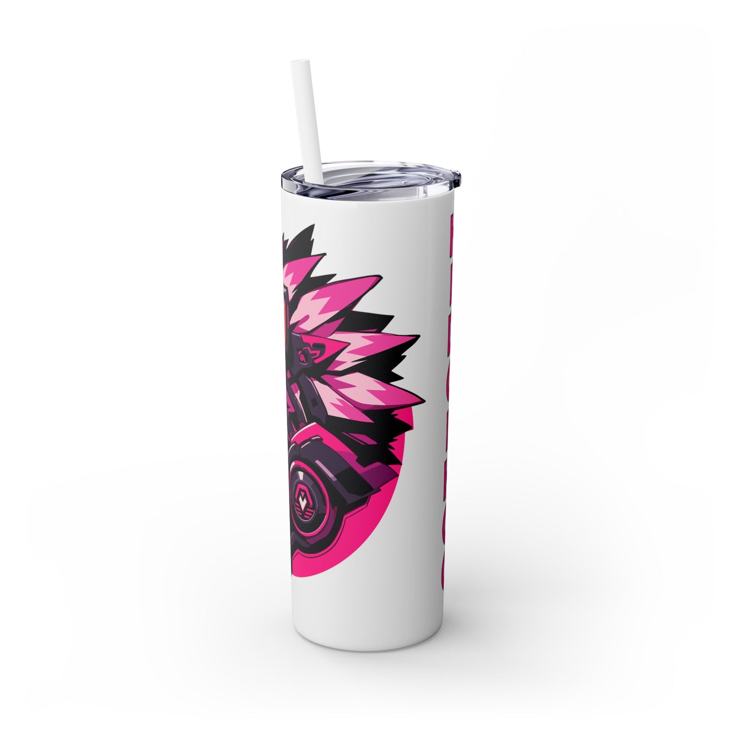 Mascot Logo, 20 Oz Tumbler, Stainless Steel, Leakproof T20-2405-Mascot-Hedgehog-001