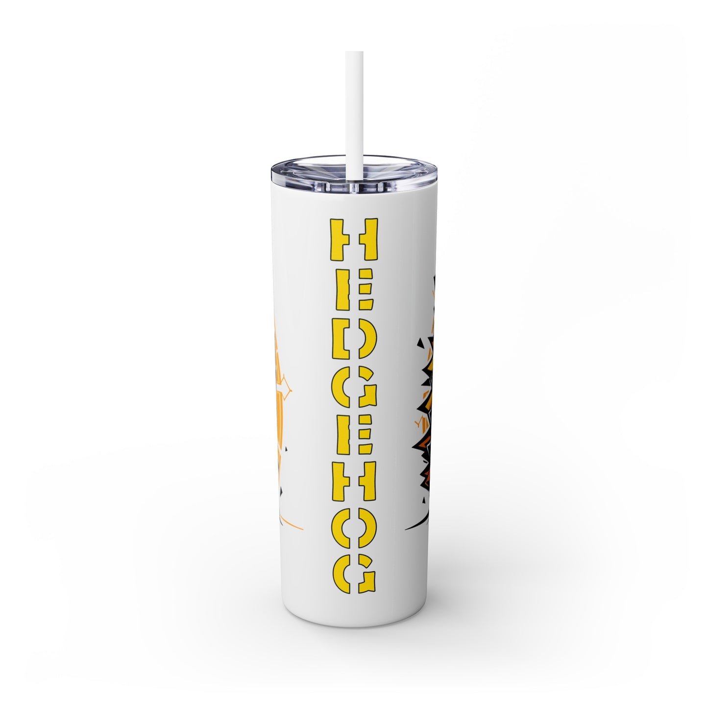 Mascot Logo, 20 Oz Tumbler, Stainless Steel, Leakproof T20-2405-Mascot-Hedgehog-004