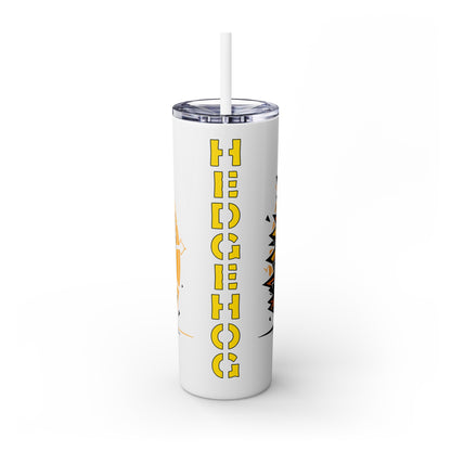 Mascot Logo, 20 Oz Tumbler, Stainless Steel, Leakproof T20-2405-Mascot-Hedgehog-004