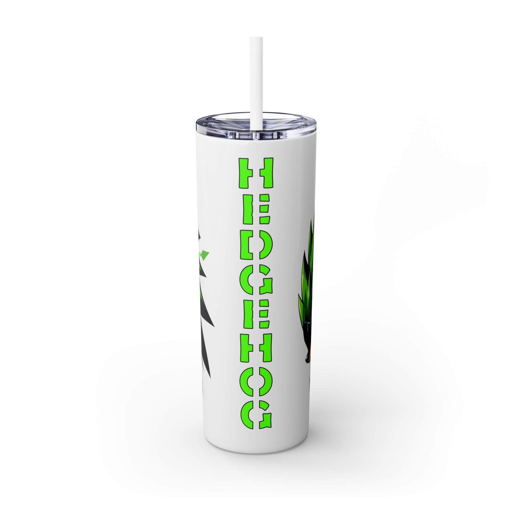 吉祥物标志，20盎司不锈钢防漏玻璃杯 T20-2405-Mascot-Hedgehog-005