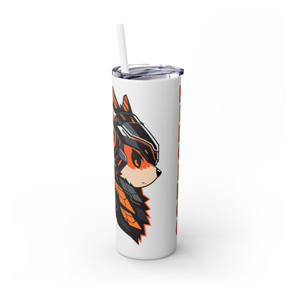 Mascot Logo, 20 Oz Tumbler, Stainless Steel, Leakproof T20-2405-Mascot-Hedgehog-007