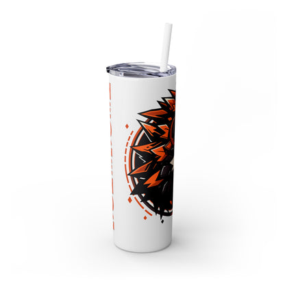 Mascot Logo, 20 Oz Tumbler, Stainless Steel, Leakproof T20-2405-Mascot-Hedgehog-008