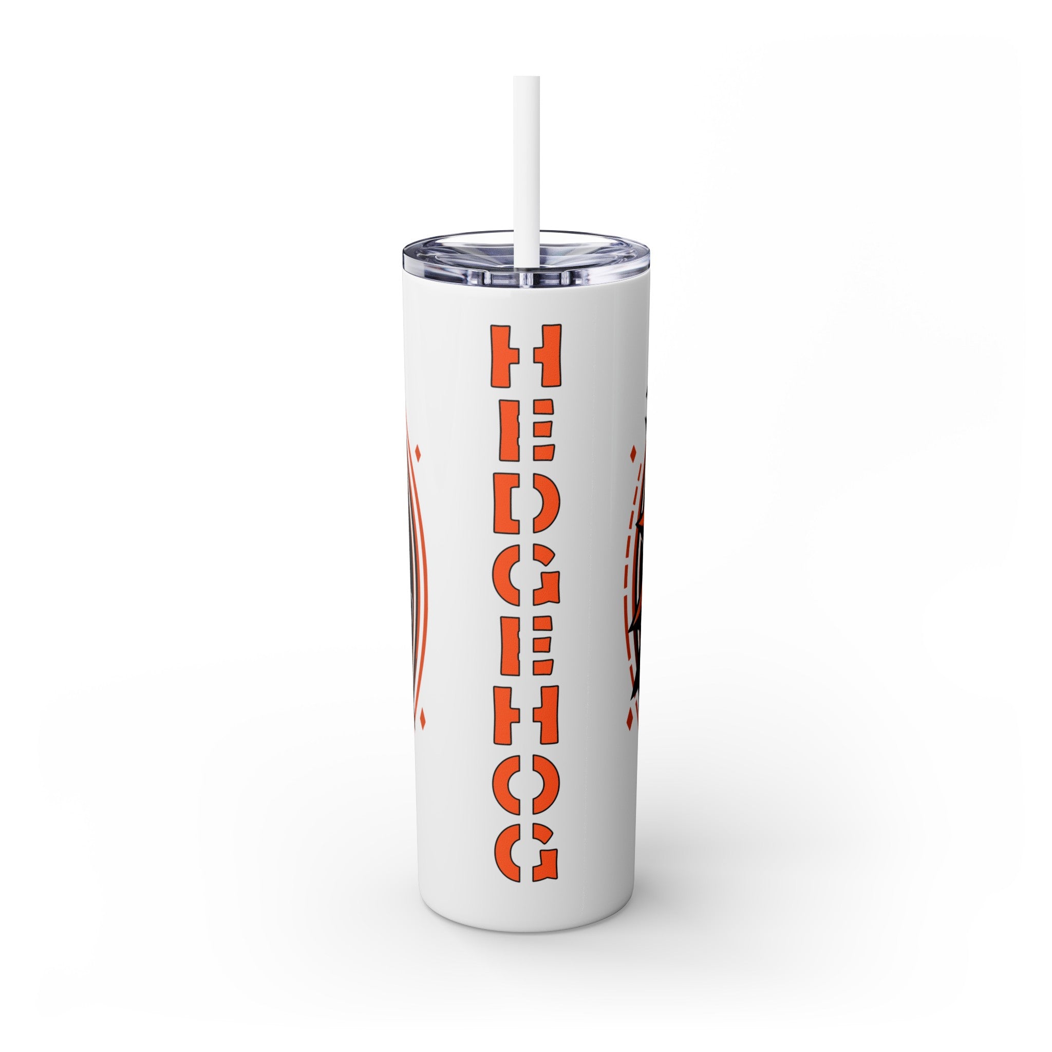 吉祥物标志，20盎司不锈钢防漏玻璃杯 T20-2405-Mascot-Hedgehog-008