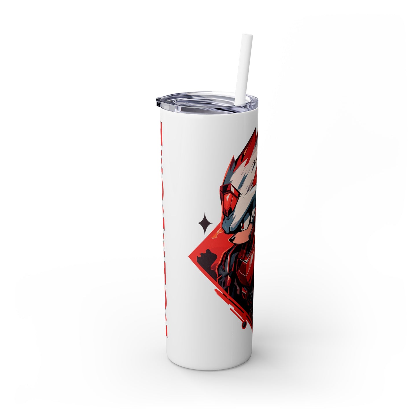 Mascot Logo, 20 Oz Tumbler, Stainless Steel, Leakproof T20-2405-Mascot-Hedgehog-009