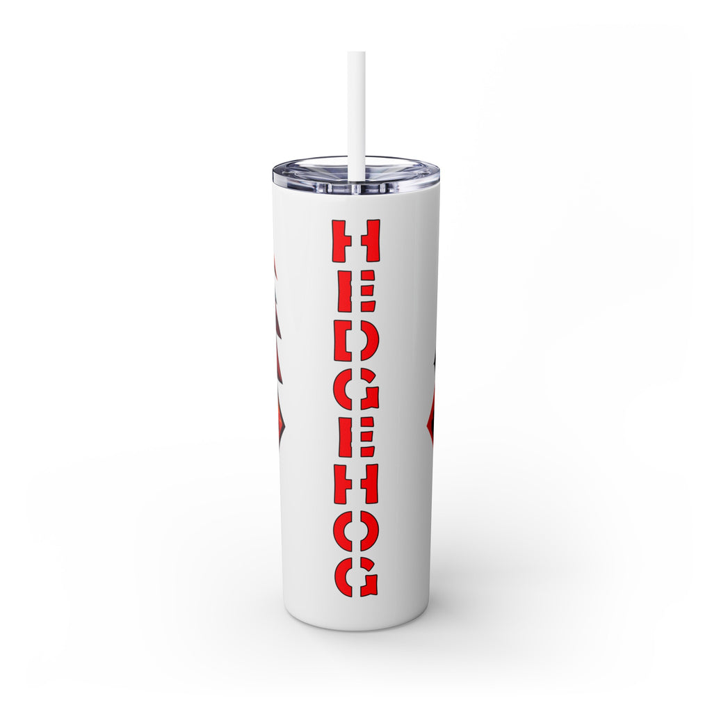 吉祥物标志，20盎司不锈钢防漏玻璃杯 T20-2405-Mascot-Hedgehog-009