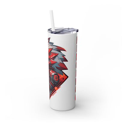 Mascot Logo, 20 Oz Tumbler, Stainless Steel, Leakproof T20-2405-Mascot-Hedgehog-009