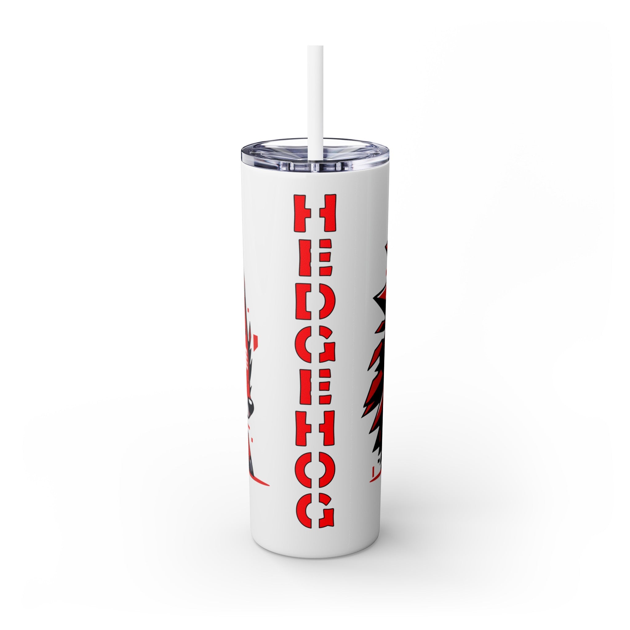 吉祥物标志，20盎司不锈钢防漏玻璃杯 T20-2405-Mascot-Hedgehog-010
