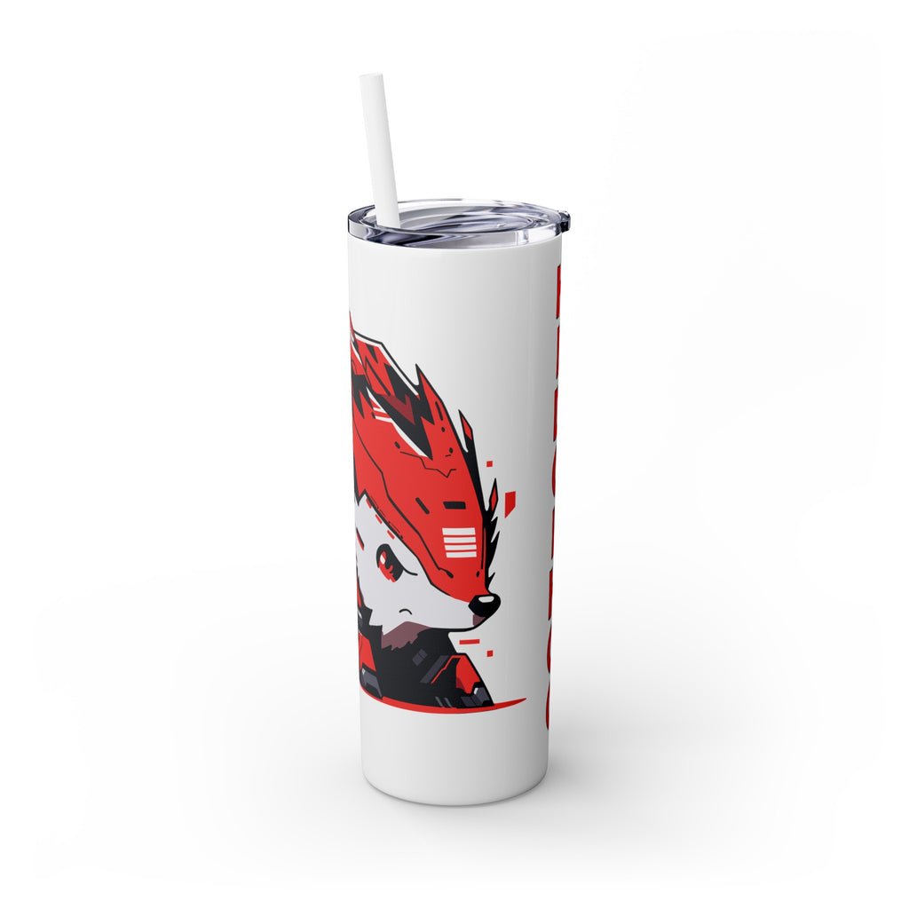 吉祥物标志，20盎司不锈钢防漏玻璃杯 T20-2405-Mascot-Hedgehog-010