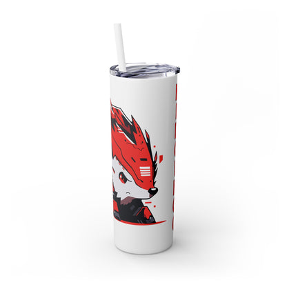 Mascot Logo, 20 Oz Tumbler, Stainless Steel, Leakproof T20-2405-Mascot-Hedgehog-010