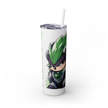 Mascot Logo, 20 Oz Tumbler, Stainless Steel, Leakproof T20-2405-Mascot-Hedgehog-011