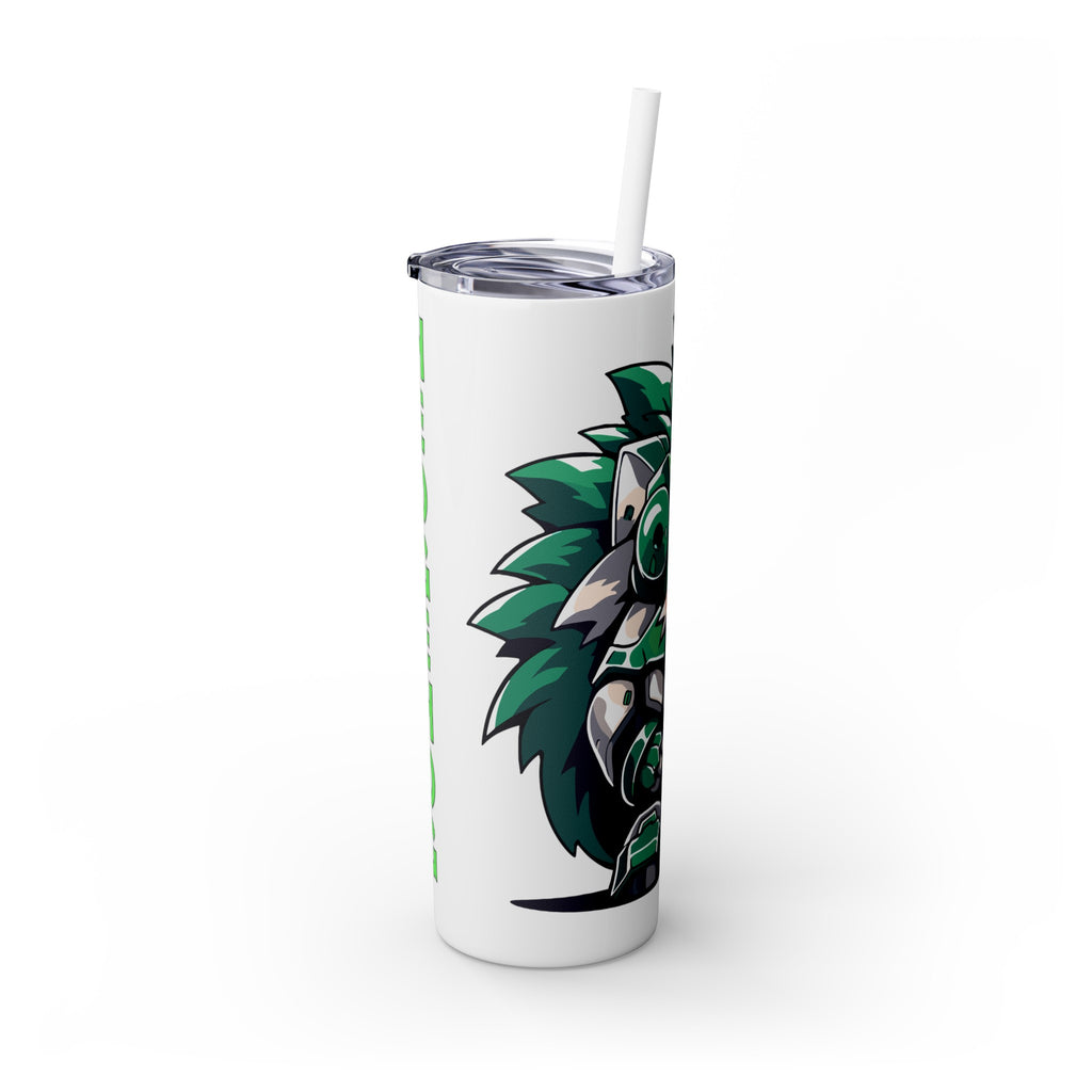 吉祥物标志，20盎司不锈钢防漏玻璃杯 T20-2405-Mascot-Hedgehog-012