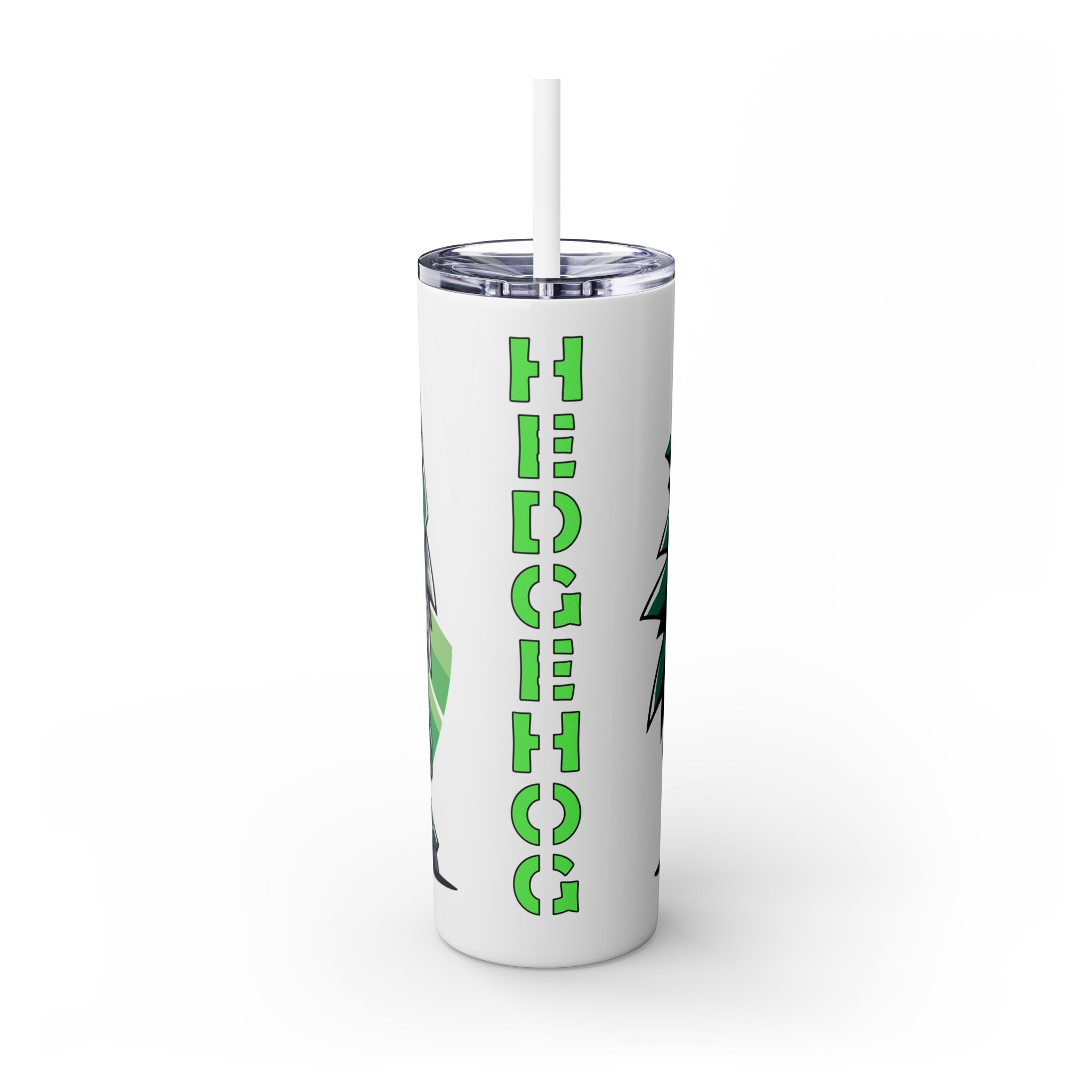 吉祥物标志，20盎司不锈钢防漏玻璃杯 T20-2405-Mascot-Hedgehog-012