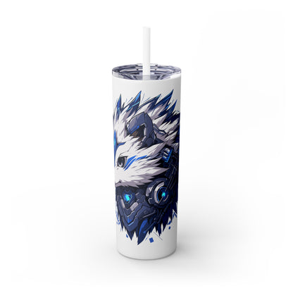 Mascot Logo, 20 Oz Tumbler, Stainless Steel, Leakproof T20-2405-Mascot-Hedgehog-013