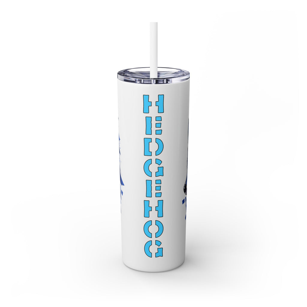 吉祥物标志，20盎司不锈钢防漏玻璃杯 T20-2405-Mascot-Hedgehog-013