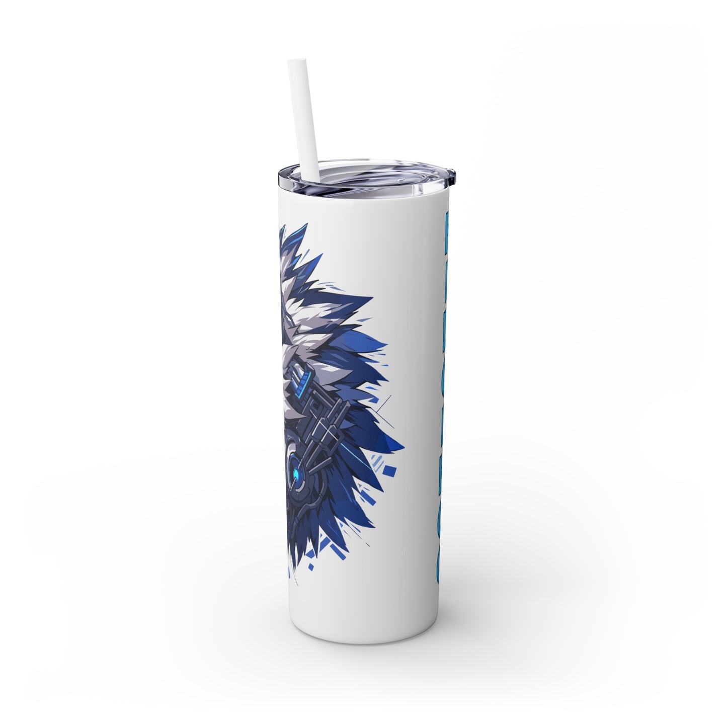 Mascot Logo, 20 Oz Tumbler, Stainless Steel, Leakproof T20-2405-Mascot-Hedgehog-013