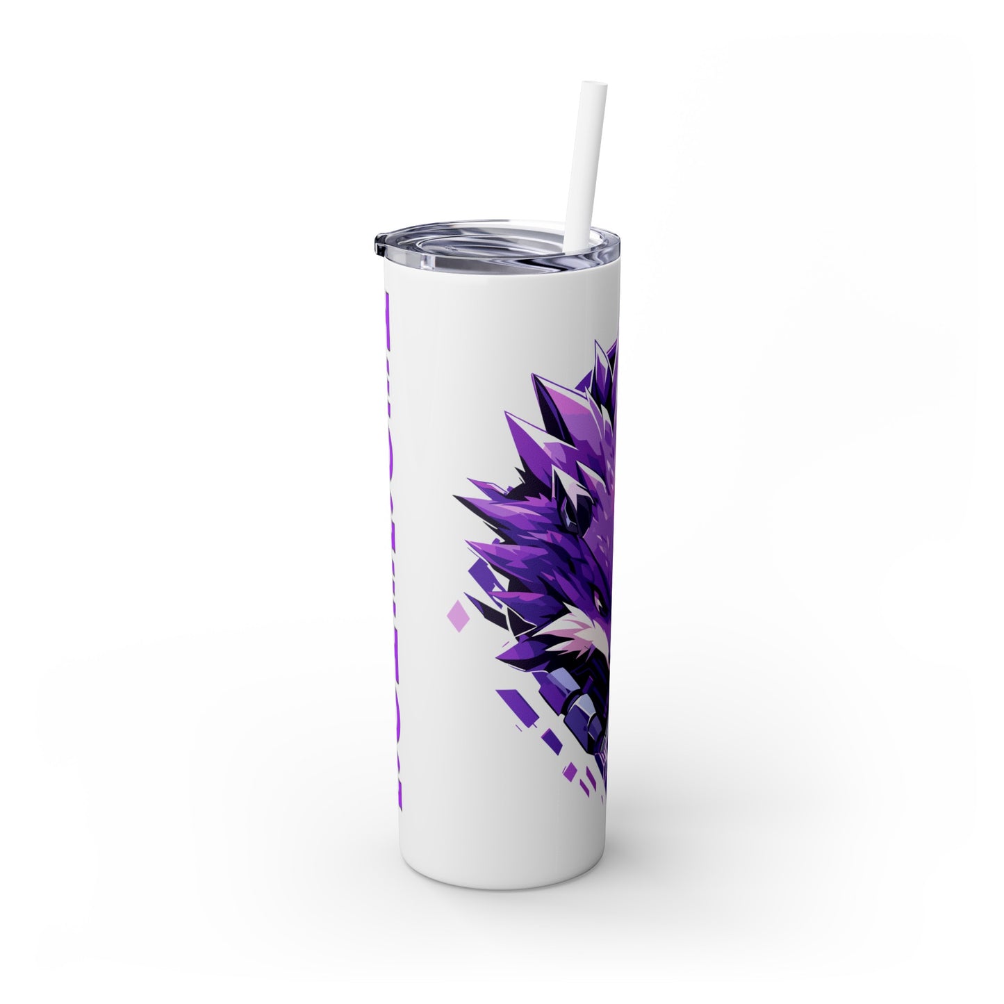 Mascot Logo, 20 Oz Tumbler, Stainless Steel, Leakproof T20-2405-Mascot-Hedgehog-015