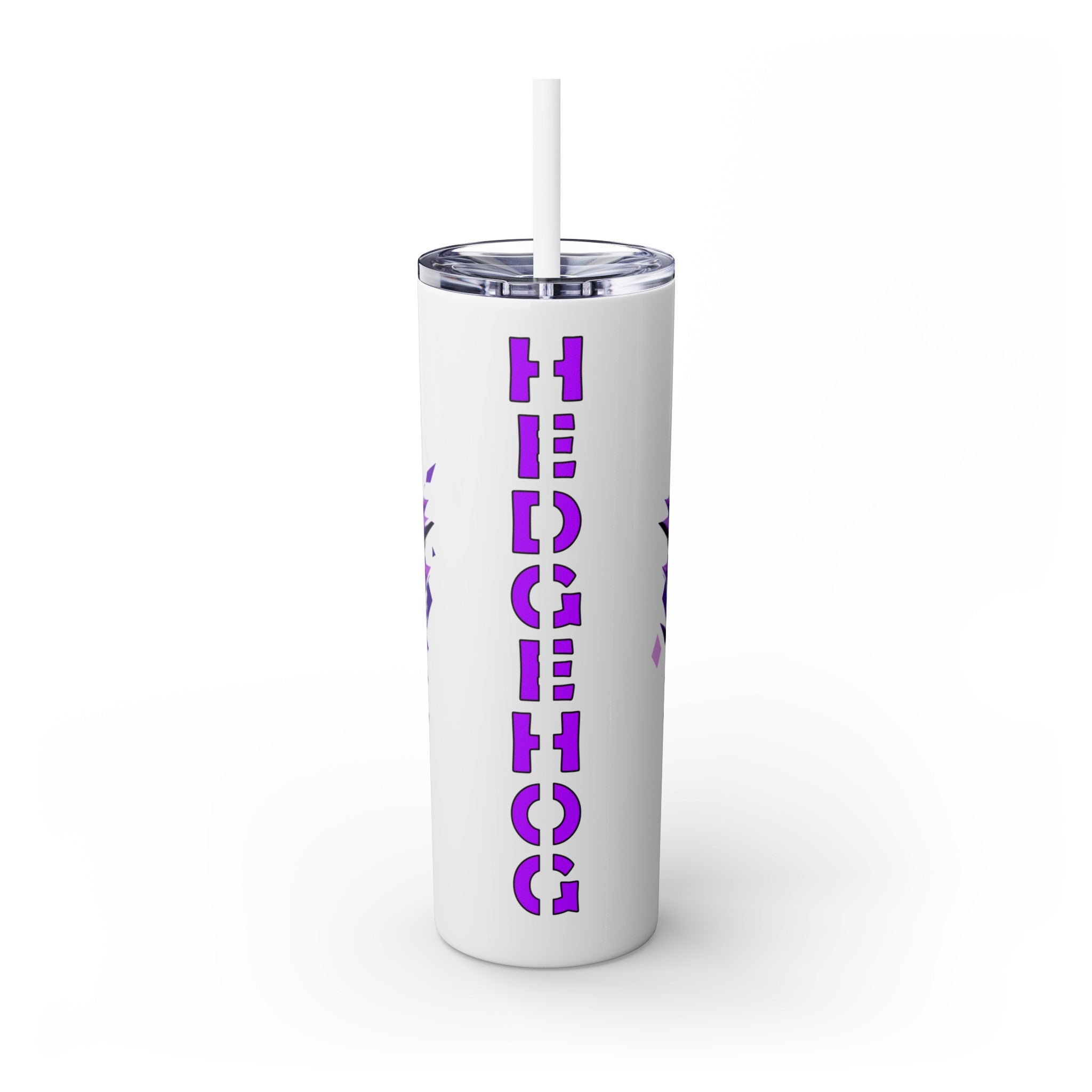 吉祥物标志，20盎司不锈钢防漏玻璃杯 T20-2405-Mascot-Hedgehog-015