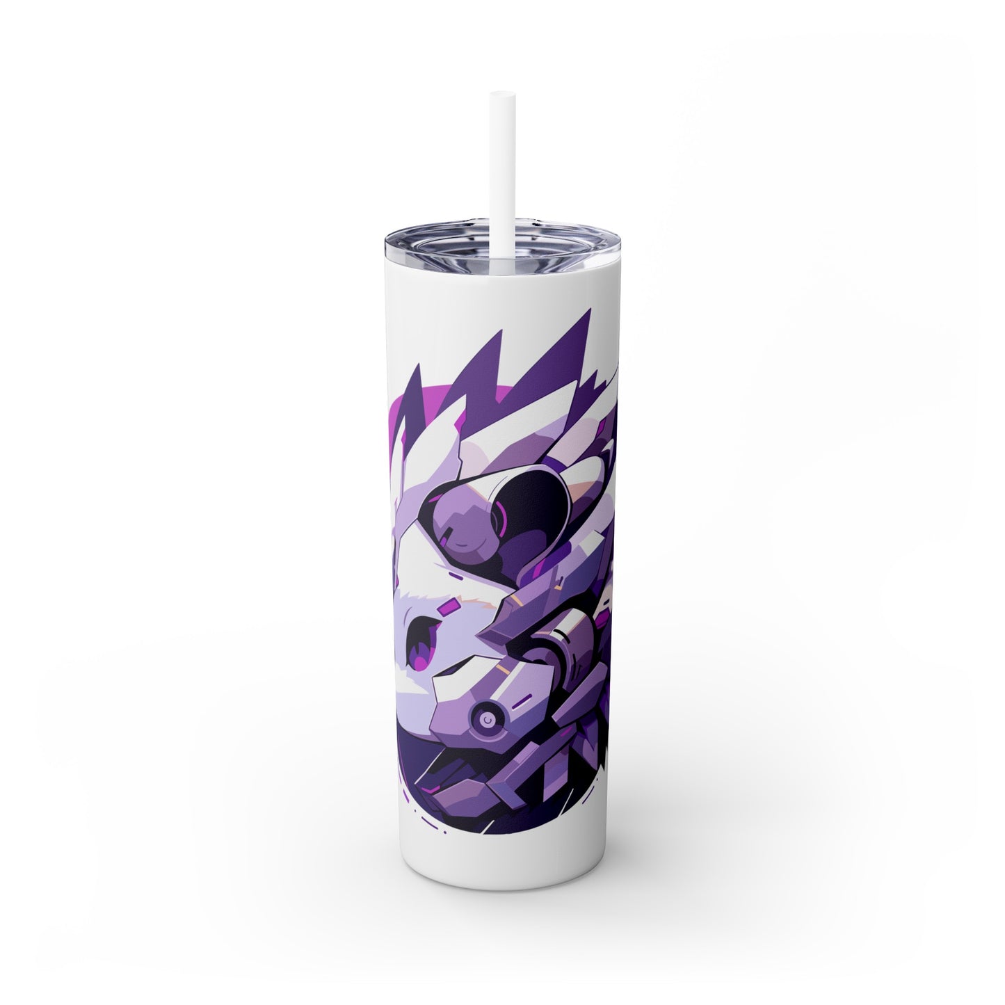 Mascot Logo, 20 Oz Tumbler, Stainless Steel, Leakproof T20-2405-Mascot-Hedgehog-016