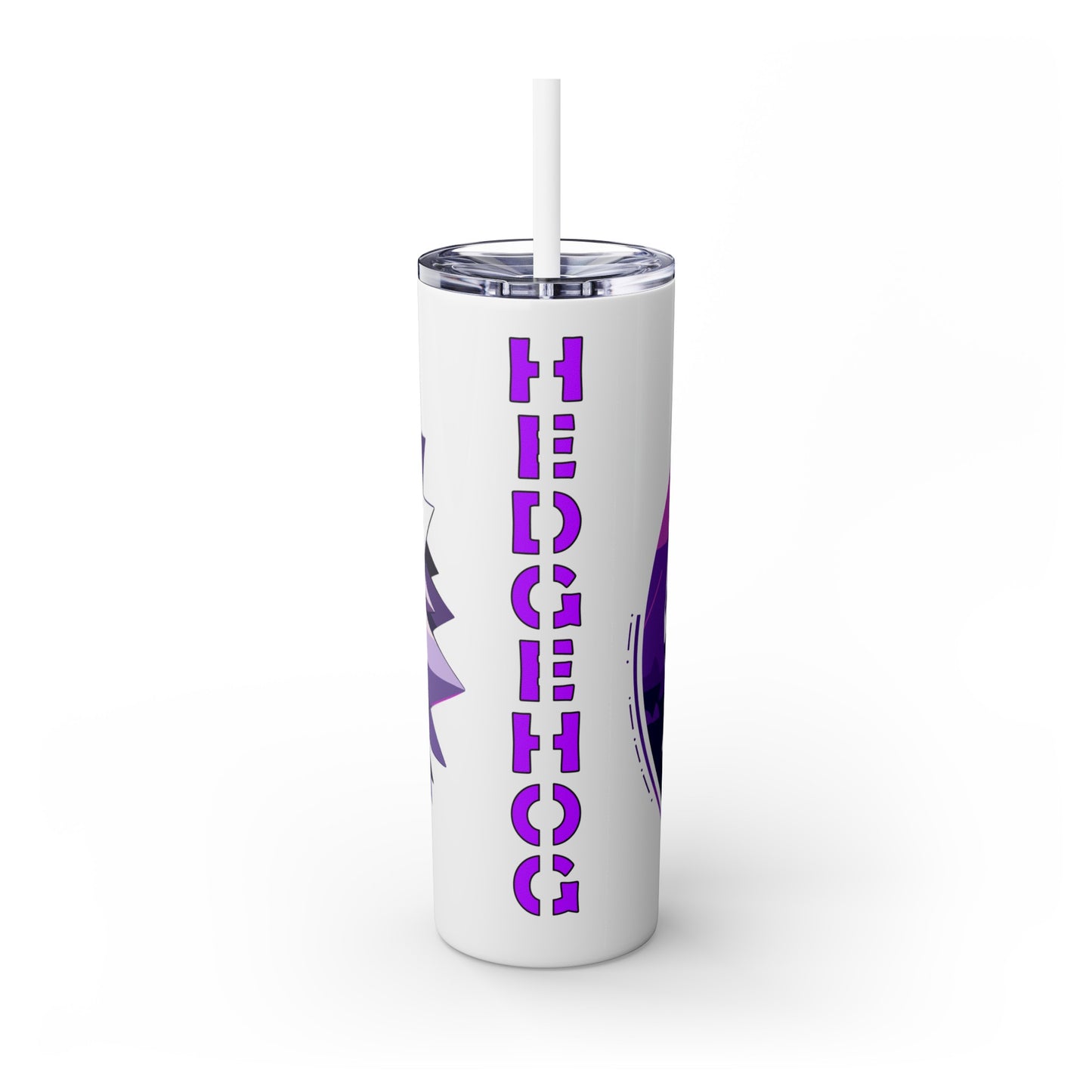 Mascot Logo, 20 Oz Tumbler, Stainless Steel, Leakproof T20-2405-Mascot-Hedgehog-016